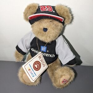 Boyds Kevin Harvick 29 NASCAR Goodwrench Teddy Bear